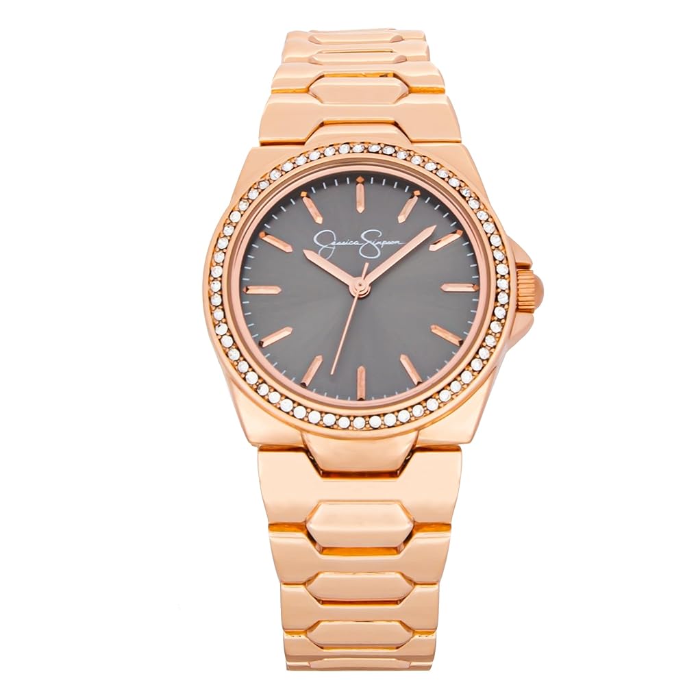 新品★レア/腕時計/ローズゴールド/Jessica Simpson/誕生石 Jessica Simpson Rose Gold Gemstone Wristwatch – Knokabout